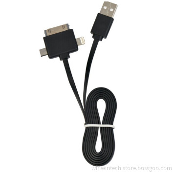 High Quality 3-in-1 USB Cable for iPhone5/5s/5c